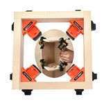 MIUSUK 90 Degree Right Angle Clamp Adjustable Swing Corner Clamp,Clip Holding Corners for Welding,Wood-Working,Drilling,Making Cabinets,Boxes, Drawers,Picture Framing,Crafting Projects