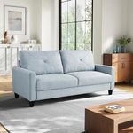 Serta Lindbergh Sofas, 70.47 x 29.53 x 33.54, Light Grey