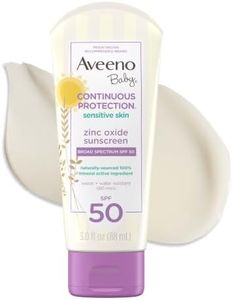 Aveeno Baby Continuous Protection Zinc Oxide Mineral Sunscreen Lotion for Sensitive Skin with, 88ml" )