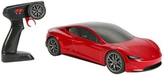 Mattel Hot Wheels red Tesla RC 2.4 