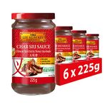 Lee Kum Kee Char Siu Sauce, Honey Barbeque, Vegetarian, No Added MSG, 225 g (Pack of 6)