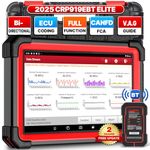 Launch X431 CRP919EBT 2025 Bidirectional Scan Tool, All-in-One Full System Diagnostic Scanner, 35+ Reset, ECU Coding, CANFD&DOIP, FCA AutoAuth, V.A.G Guide, 2Yrs Free Update, Upgraded of CRP919E