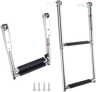 Hoffen Stainless Steel Telescoping ladder 500KG Load for Marine Boat Dock