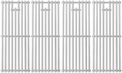 Redrubbit 19.25 Inches Stainless Steel Cooking Grates for 16517 Bull BBQ Angus, Brahma, Lonstar Select, Outlaw Steer Premium, Lonestar Select Heavy Duty Gas Grill Replacement Parts, 2 Pack