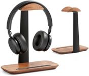 UPERGO Walnut Headphone Stand, Wood