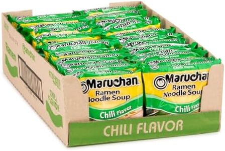 Maruchan Ramen Noodle Soup, Chili Flavor – Japanese-Style Instant Noodles, Quick & Easy Meal for Kids, Students & Busy Families – 3 Oz. (24 Pack)