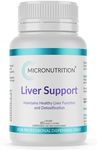 MICRONUTRITION Liver Support Supplement, Milk Thistle Capsules with Dandelion Root, Globe Artichoke & Schisandra (60 Vege Caps) Herbal Liver Detox & Natural Digestive Aid (Take 1-2 Daily)