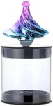 Magnetic Airflow Spinning Top – Wind-Powered Fidget Toy for Stress Relief & Focus – Aerodynamic Tornado Spinner with Magnetic Base – Unique Desk Toy for Adults and Kids – Perfect Office Gift