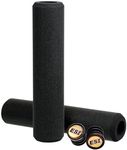 ESI Grips Chunky - Silicone MTB Grips - Ultimate Comfort and Control for Mountain Bikers and E-Bike Riders, Durable Bicycle Handlebar Grips for a Smooth Ride (Black)