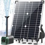 Antfraer 20W Solar Water Fountain, 