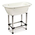 Master Equipment TP4115 47 Bathe & Go Dog Groomer’s Tub, 37.5”