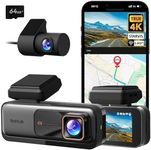 BOTSLAB 4K Dash Cam Front and Rear,