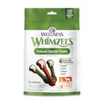 Whimzees Natural Grain Free Daily Dental Long Lasting Dog Treats, Brushzees, Large, Bag of 6