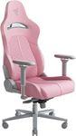 Razer Enki - Gaming chair with Integrated Lumbar Support (Desk/Office Chair, Multi-Layer Synthetic Leather, Foam Padding, Head Cushion, Height Adjustable) Quartz