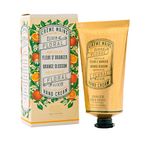 Panier des Sens - Hand Cream for Dry Cracked Hands and Skin - Orange Blossom Hand Lotion, Moisturizer, Mask - With Olive and Almond Oil - Made in France 96% Natural Ingredients - 2.6floz/75ml