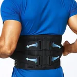 Back Brace for Lower Back Pain Relief, Adjustable Breathable Lumbar Support Belt for Men & Women, Ideal for Work & Everyday Use (XL 45-50.9”)