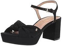 Bandolino Women's Prezley Heeled Sandal, Black 001, 7.5