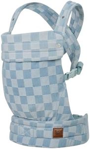 Baby Carrier Newborn to Toddler (Denim Gingham)