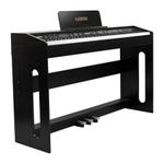 Kadence Digital Piano GEN25 DP02 - Weighted 88 Progressive Hammer Action Keys Piano with French Dream chip, Black Wooden Stand, Triple Pedal, Music Stand and Midi Port (GENERATION 2025)
