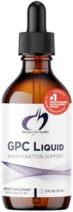 Designs for Health GPC Liquid Drops - 600mg Soy Free Alpha Glycerophosphocholine Supplement, Non-GMO GPC Choline from Sunflower Lecithin - Supports Healthy Brain Function (30 Servings / 2oz)