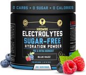 HRDWRK Electrolytes Powder with Magnesium, Potassium - Sugar Free Electrolytes Boost Endurance and Reduce Fatigue with This Electrolytes Supplement - Maximum Hydration - Keto Friendly