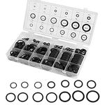 279 Pcs O-Ring Assortment Kit Set, 18 Sizes Rubber Gaskets Seal Assortment Kit, Washer Sealing Pack for Professional Plumbing, Mechanic, Repairs, Automotive,Air or Gas Connections