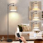 Orapoke Boho Floor Lamp for Living 