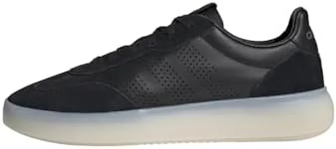 adidas Men's Barreda Decode Sneaker, Black/Black/Carbon, 12.5