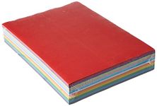 Scola Vivid Paper Stack, 500 Sheets, 80 GSM, A4, 17 Assorted Colours, Crafting, Children Art Activities and Scrapbooking, Ideal for Hobbyists and Professional Crafters, Adults and Kids