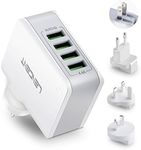 Lencent USB Charger Plug, 4-Port US