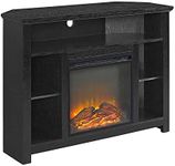Pemberly Row 44" Wood Corner Firepl