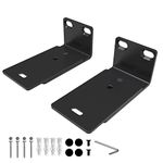 Soundbar 300/500/550/600/700/900/Ultra/Smart Soundbar, TV Speaker Adjustable Wall Mount Kit, Black, for Bose Smart Soundbar, Smart 300 500 550 600 700 900 Ultra Mounting Bracket