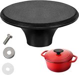 Dutch Oven Knob Compatible with Le Creuset Knob Replacement Pan, Pots Lid Handle Replacement Knob for Lodge, Aldi and Other Enameled Cast Iron Dutch Oven(1 Pack)