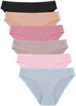 FINETOO 6 Pack Women’s Seamless Hip