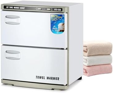 32L Hot Cabinet, Hot Towel Warmer Cabinet, 2in1 Professional Double Towel Heater Machine for Facial Spa, Massage, Hair Salon, Barber, Estheticians, Beauty Salon