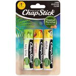 Chapstick Tropical Paradise Collection Lip Care, 0.15 Ounce, 3 Ct