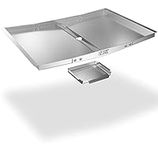 Grease Tray with Catch Pan - Adjust