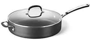 Simply Calphalon Nonstick 3-Quart Saute with Glass Lid