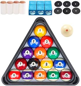 JAPER BEES Regulation Billiard Ball Set with Triangle