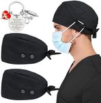 Scrub Cap Men Satin Lined Nurse Hat