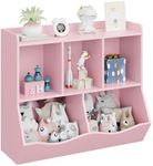 Amyove Kids Bookshelf with Storage 