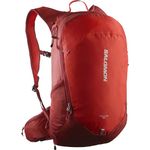 Salomon Trailblazer 20 Unisex Hiking Backpack, 20L, Versatile, Easy to Use, and Comfy & Light, Red