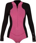 Hurley Women's Advantage Plus Neoprene Spring Suit Wetsuit, Solar red, 6