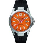 Swiss Alpine Military by Grovana, Men's Watch, Orange, 7058,.1839, 10ATM, Swiss Made