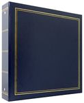 MCS MBI Library Collection 400 Pocket 4x6 Photo Album in Blue