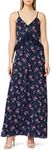 TRUTH & FABLE Women's Sprig Floral Cami Maxi Party Dress, Multicolour, M