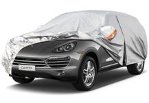 Kayme 6 Layers SUV Car Cover Waterproof Breathable, Custom Fit Porsche Cayenne (2010-2024), Outdoor Full Cover Sun Rain UV Dust All Weather Protection. Shipping From UK Warehouse.