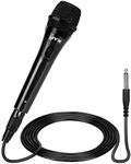 JYX Wired Karaoke Microphone Dynamic Vocal Detachable Cord with 1/4''(6.35mm) Plug Handheld Microphone for Singing, Party, PA System,AMP,Mixer