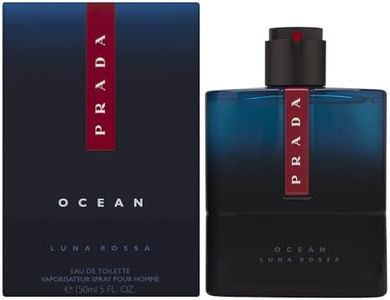 Fragancia de la marca Prada, masculina, Luna Rossa Ocean eau de toilette 150 mililitros