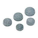 PATIKIL 9/10/11/12/13mm Pool Cue Tips, 25 Pack Pool Billiard Cue Tips Pool Stick Replacement Tips Pool Stick Tips Snooker Cue Tips, Grey